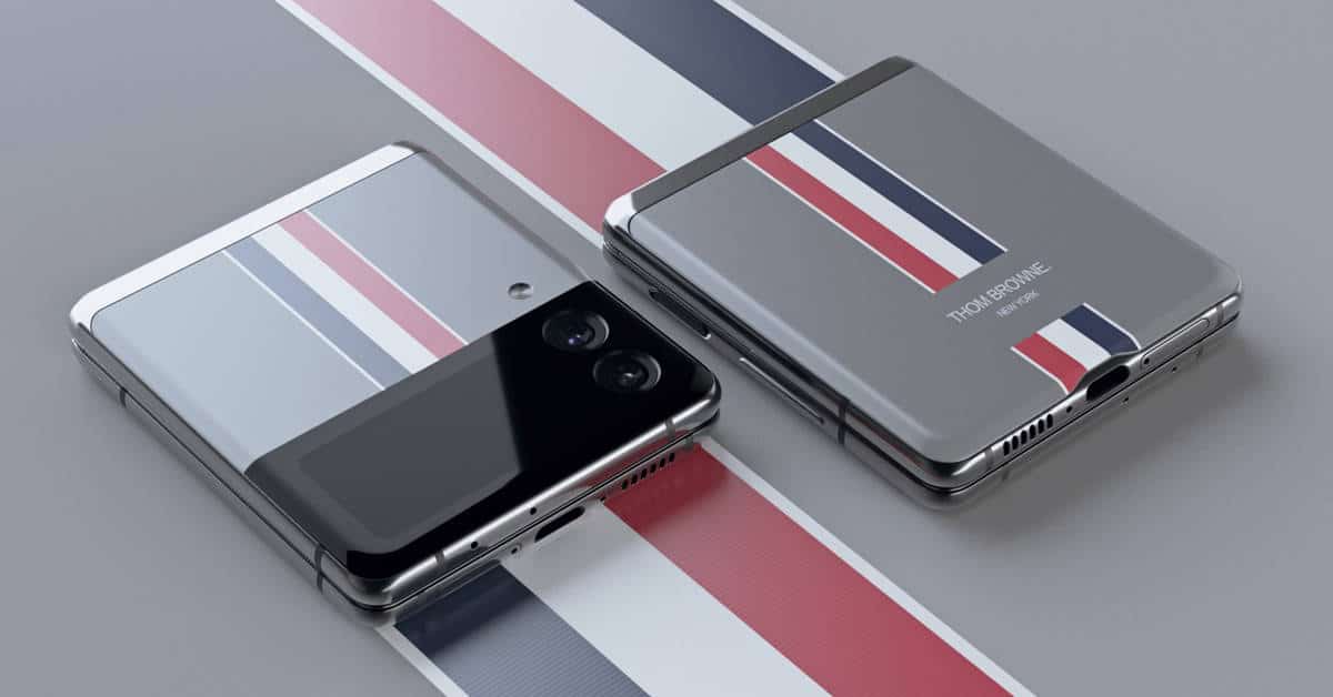 samsung flip z thom browne price