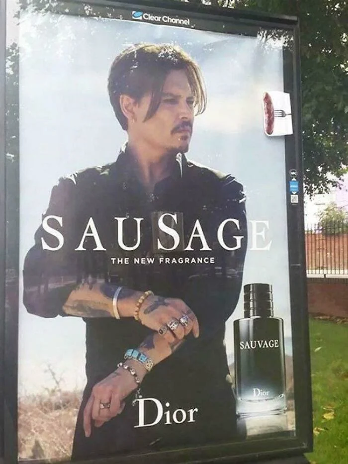 2. Johnny Depp for Sausage